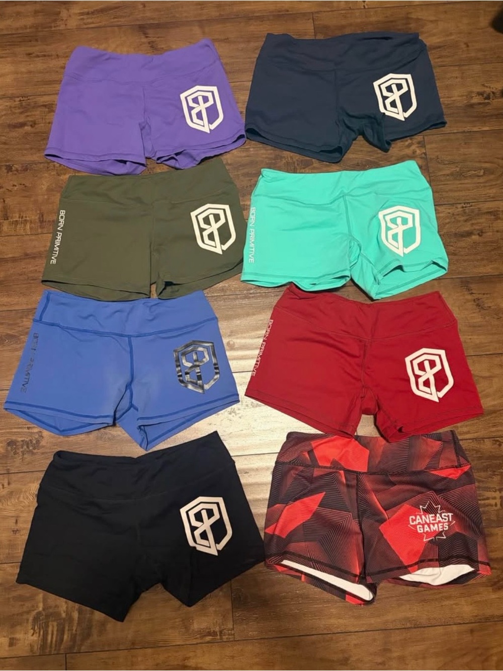 Born primitive Athletic Shorts lot